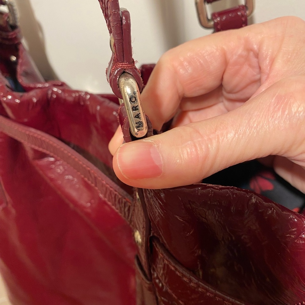 Marc Jacobs Burgundy Leather overnight/Backpack tote - Picture 4 of 10